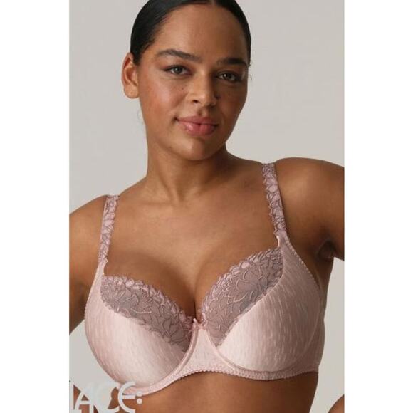 Prima Donna Monterrey Bra 42D Pink Lace NWT Luxury Delicate Boudoir Style - Picture 11 of 11